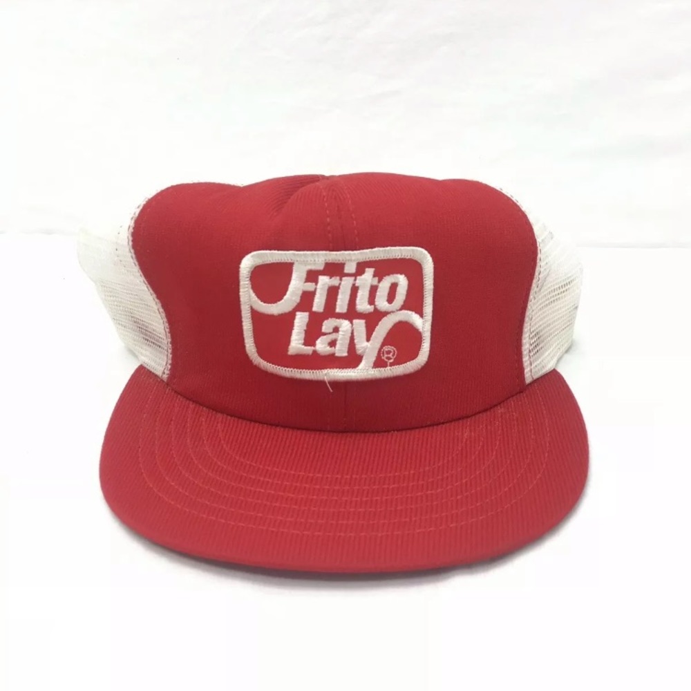 Frito Lay  Snapback Trucker Hat Cap Mesh Made USA
